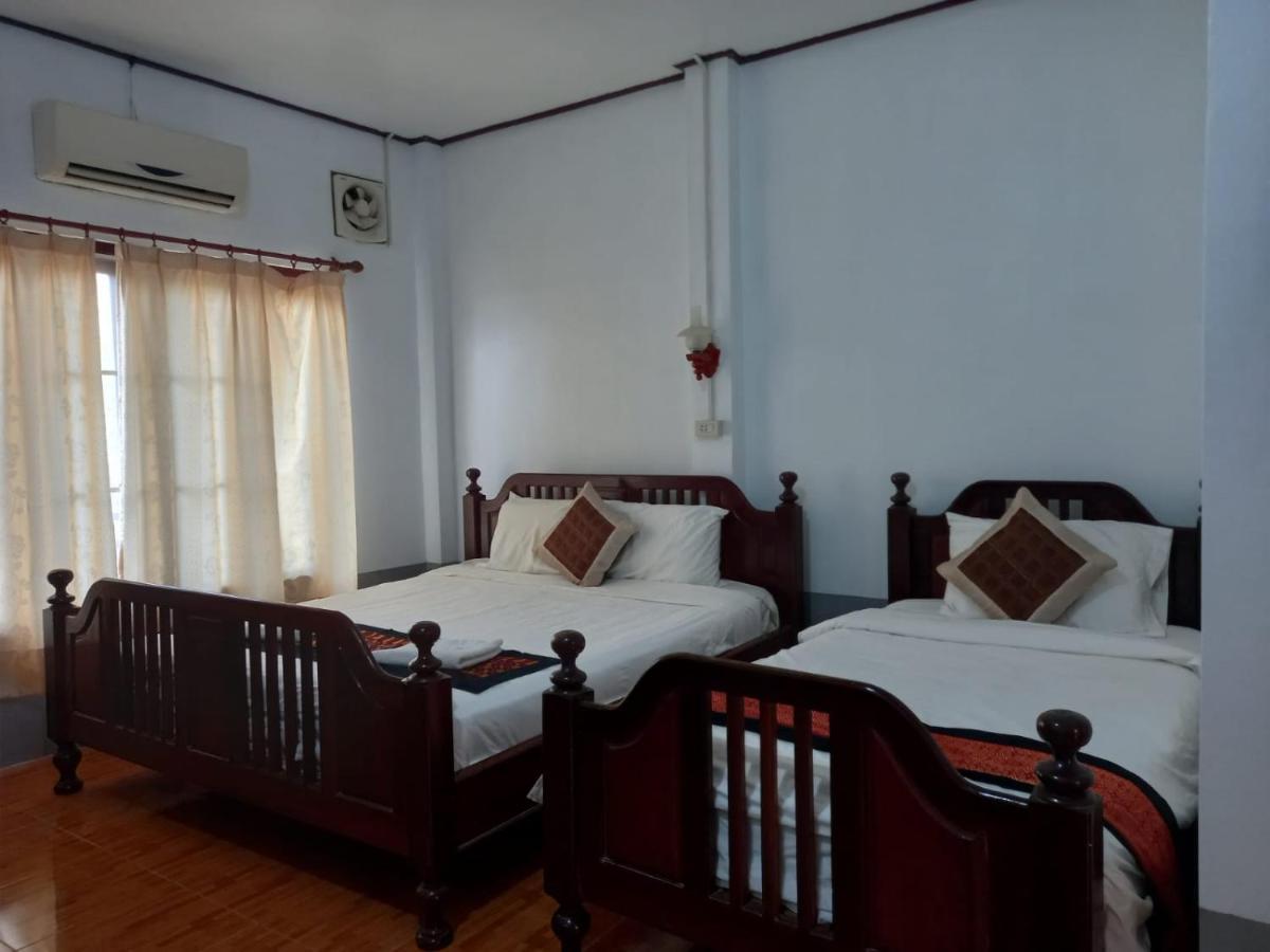 Riverside Garden Hostel Vang Vieng Bagian luar foto